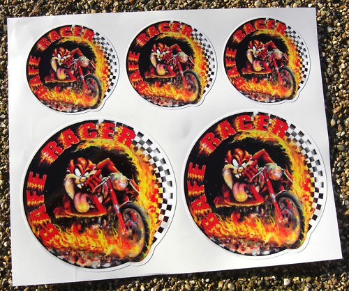 Set adesivi logo - set,