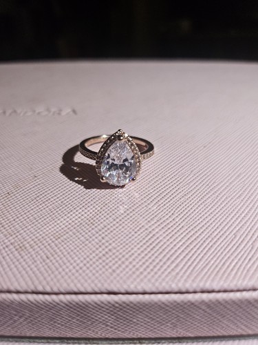 Anello pandora goccia oro - anello,