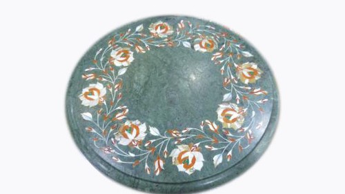 Tavolo angolare marmo verde - angolare,