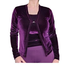 Set maglione cardigan velluto