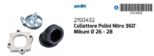 Collettore aspirazione - collettore,