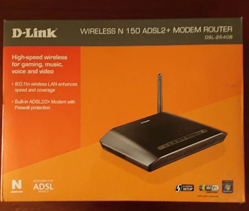 Modem router link dsl - router, d-link