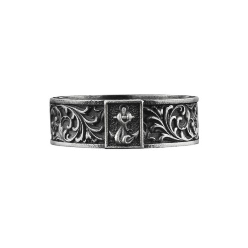 Anello fascia ancora serpente