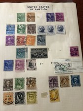 80 francobolli americani rari