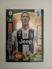 CARD CALCIATORI PANINI ADRENALYN 2018/19 CRISTIANO RONALDO TOP PLAYER JUVE NEW