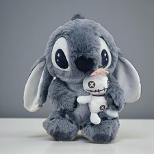 14" Grey Stitch Plush Doll