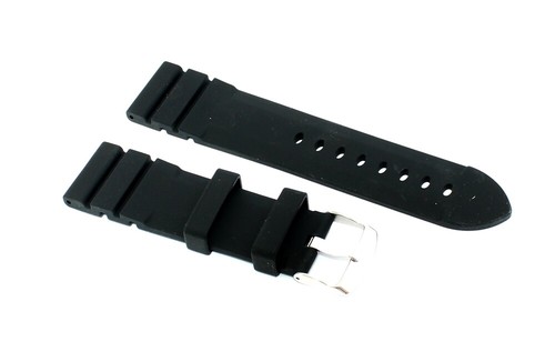 Cinturino silicone nero per - in,