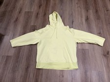 Felpa con cappuccio Y-3; gialla Volt; usata; taglia US XXL