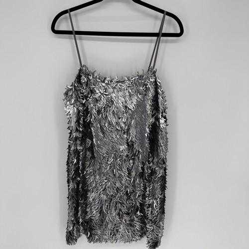 Mini abito zara argento - abito,