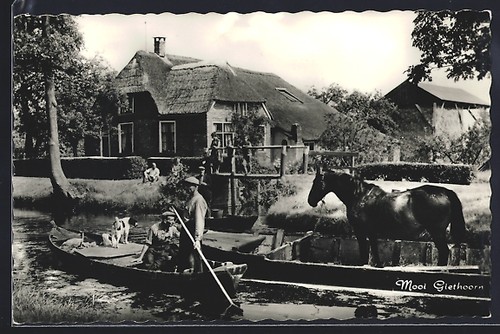 Giethoorn lotto con chiatte - giethoorn,,