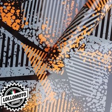 Street Camo Arancione Pellicola Adesiva Mimetica Car Wrapping Adesiva Rivestimen