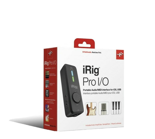 Multimedia irig pro - pro, i/o