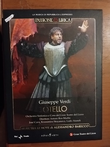 Dvd passione lirica - dvd, otello