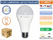 5 LAMPADINE LED V-TAC VT-2017