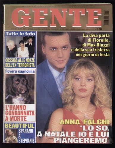 Gente 1998 anna falchi - 47/1998,