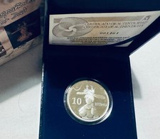 SALVADOR DALI  100° Compleanno - Spagna moneta 10€  argento busto de mujer