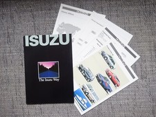 Brochure Isuzu Piazza Gemini