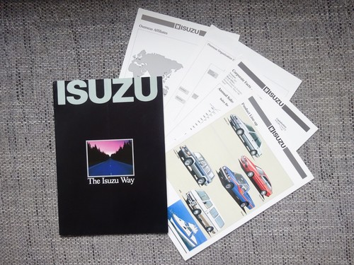Brochure isuzu piazza gemini - isuzu,