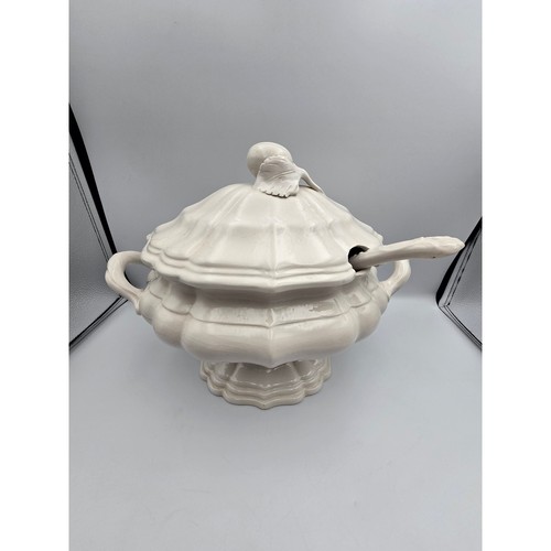 Bassano ceramic soup tureen - bassano,