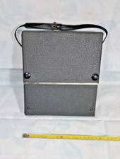 Custodia dischi 45 giri in similpelle vintage