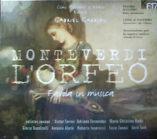 Orfeo claudio monteverdi - l'orfeo,,