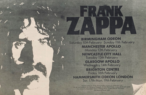 Frank zappa vintage 1979 - frank,