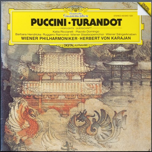 Puccini turandot karajan - turandot,,