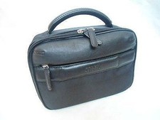 BORSA FERRE' BORSETTA VIAGGIO PELLE TESSUTO SPECCHIO NUOVA