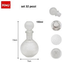 x Set 32 Pezzi Bottiglia