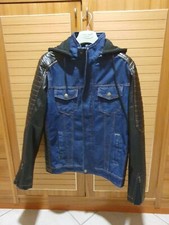 Giubbino metà jeans e metà