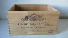 CASSA/CASSETTA VINO  TENUTE SILVIO NARDI - BRUNELLO DI MONTALCINO DA COLLEZIONE