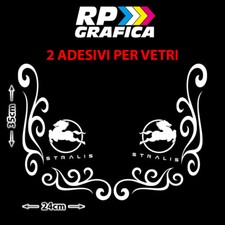 Kit 2 adesivi vetri finestrino