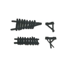 PONTI DI RICAMBIO ORIGINALI 1986 con supporti Fireball Island gioco da tavolo vintage