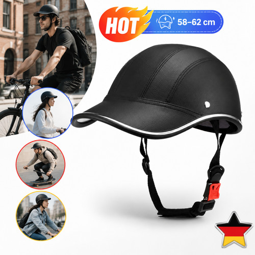 Casco moto mezzo pelle - moto,