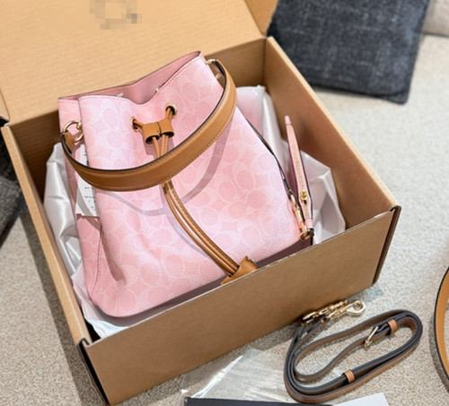 Borsa secchiello rosa nuova - rosa,