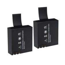 2 pezzi batteria 3,7 V 900 mAh