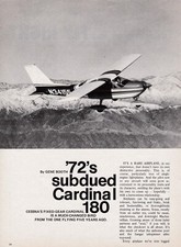 Cessna Cardinal 180 Aircraft