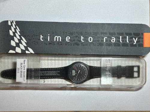 Swatch black brake - black, suob117