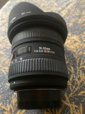Sigma zoom superwide 10-20 mm