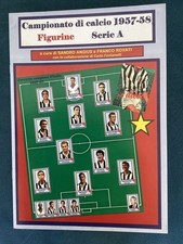 ALBUM RACCOLTA FIGURINE CALCIATORI CAMPIONATO ITALIANO SERIE A 1957/1958