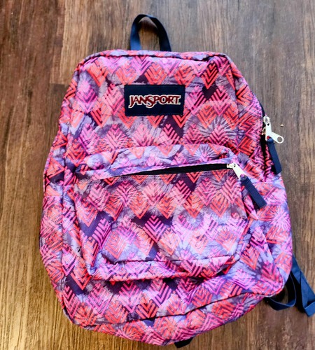 Jansport zaino geometrico rosa - jansport,