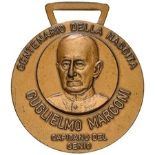 Medaglia guglielmo marconi - medaglia,