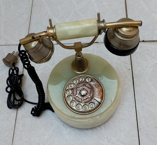 Telefono disco vintage - disco, anni