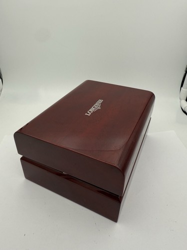 Longines box wood luxury with - wood,