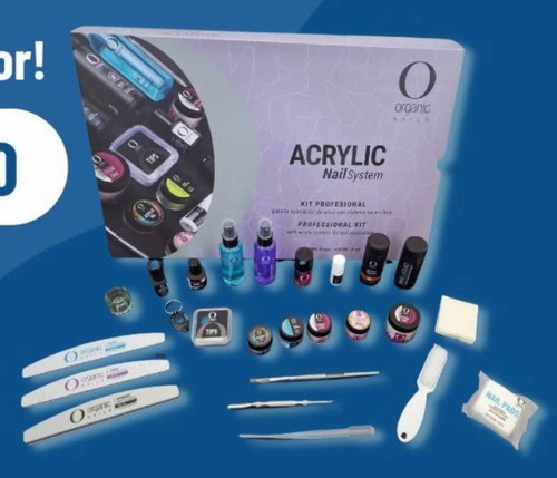 Kit organic nails pro - kit, *