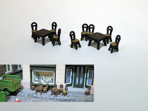Railnscale n3536 set 8 - set, sedie