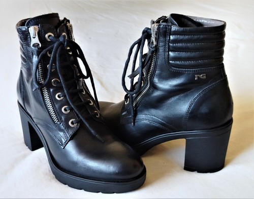 Stivaletti nero giardini donna - stivaletti,