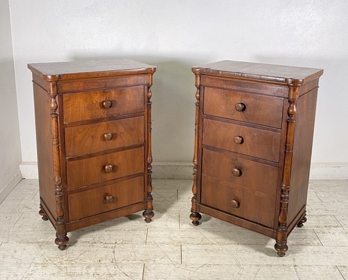 Antica coppia comodino - antica,