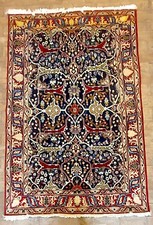 Tappeto persiano vintage qum - persiano,