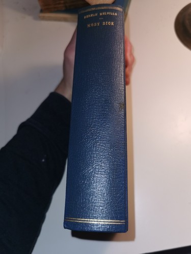 Half leather moby dick first - moby,